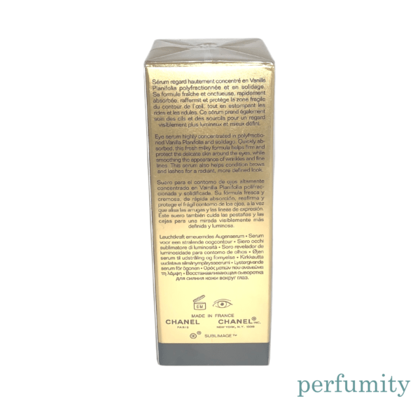 Chanel Sublimage L'ESSENCE Fondamentale Radiance Renewing Eye Serum 0.5 oz - Image 3