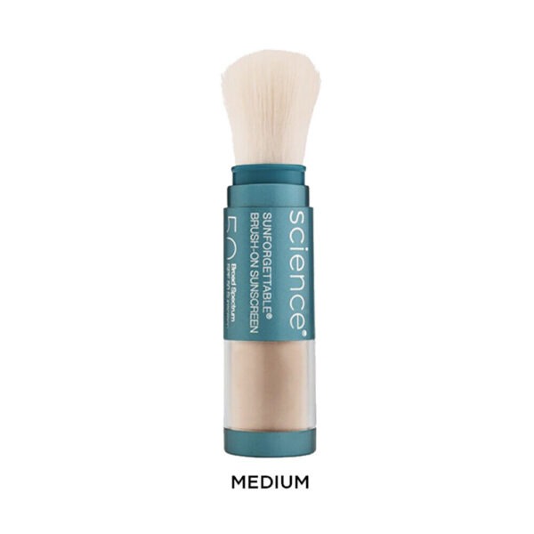 Colorescience Sunforgettable Brush-on Sunscreen Mineral Powder MEDIUM 0.21oz - Image 2