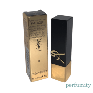 YSL Rouge Pur Couture The Bold Lipstick #8 FEARLESS CARNELIAN 0.11 oz