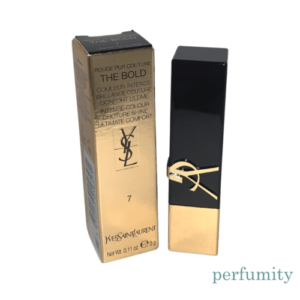 YSL Rouge Pur Couture The Bold Lipstick #7 UNINHIBITED FLAME 0.11 oz