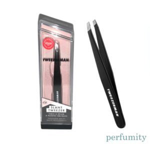 Tweezerman Slant Tweezer Black Model No. 1230-PR Full Size
