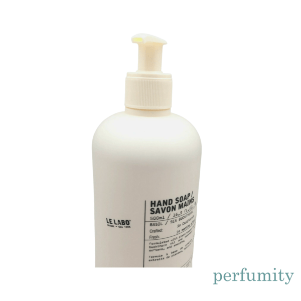 Le Labo Hand Soap Basil / Sea Buckthorn 16.9 oz / 500 ml New in White Box - Image 2