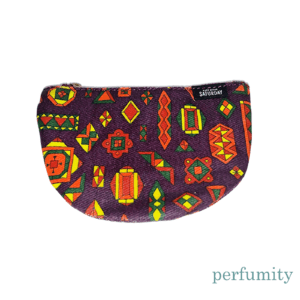 Kate Spade Saturday Coin Purse Purple Pattern NEW AUTHENTIC