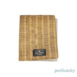 Kate Spade New York Brown Pattern Passport Holder NEW AUTHENTIC