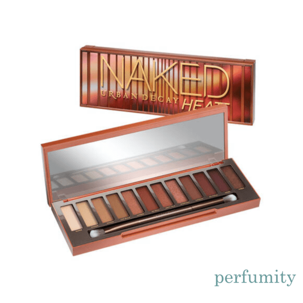 Urban Decay Naked Heat Eyeshadow Palette with Double Ended Brush Full Size NEW - Image 3