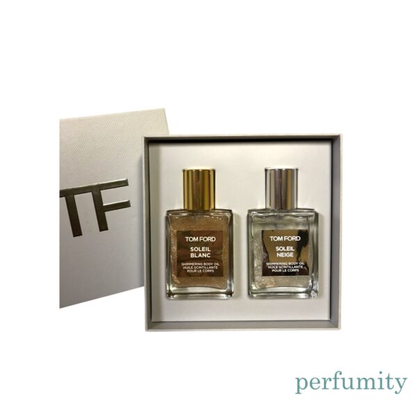 Tom Ford SOLEIL BLANC & SOLEIL NEIGE Shimmering Body Oil Set 1.5 oz / 45 ml NIB - Image 9
