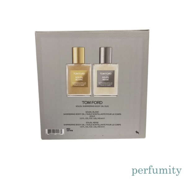 Tom Ford SOLEIL BLANC & SOLEIL NEIGE Shimmering Body Oil Set 1.5 oz / 45 ml NIB - Image 7
