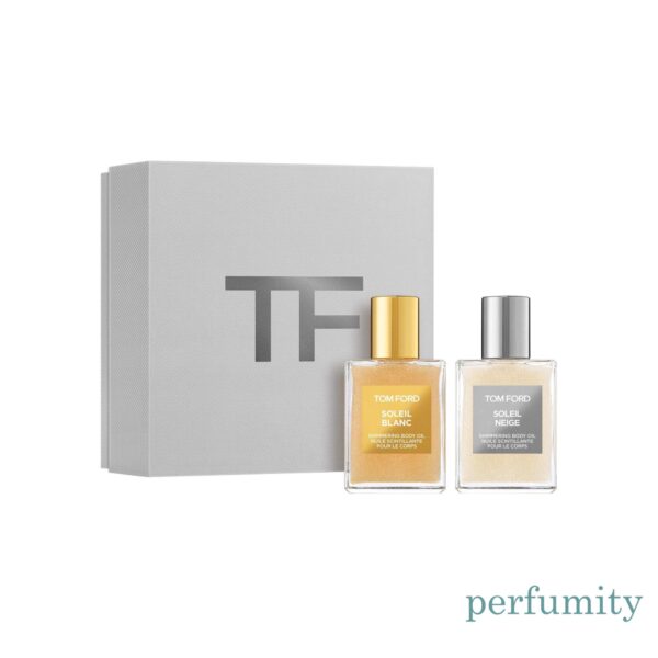 Tom Ford SOLEIL BLANC & SOLEIL NEIGE Shimmering Body Oil Set 1.5 oz / 45 ml NIB - Image 5