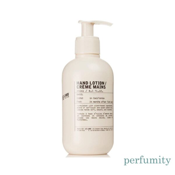 Le Labo Hand Lotion BASIL 8.5 oz / 250 ml NEW AUTHENTIC