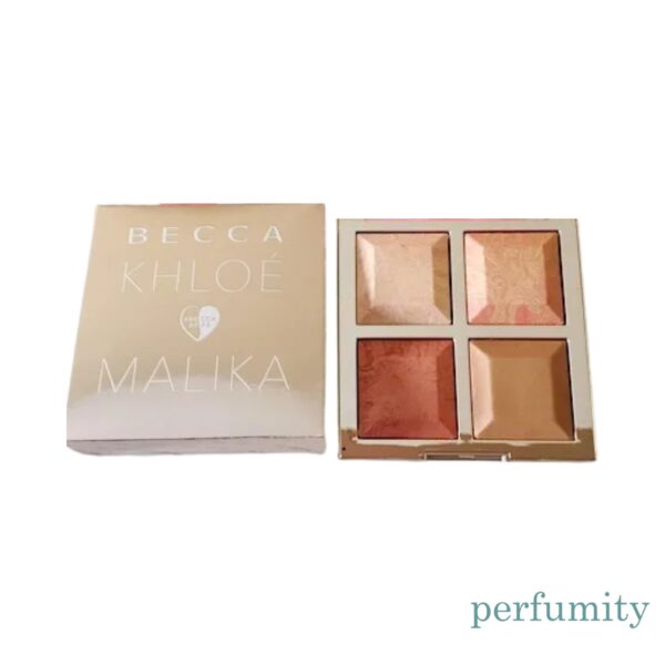 Becca BFF Made with Love By Malika Bronze Blush & Glow Palette GOLD NEW - Image 6