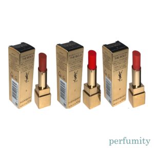 YSL Rouge Pur Couture Bold Lipstick Bundle Set NEW AUTHENTIC