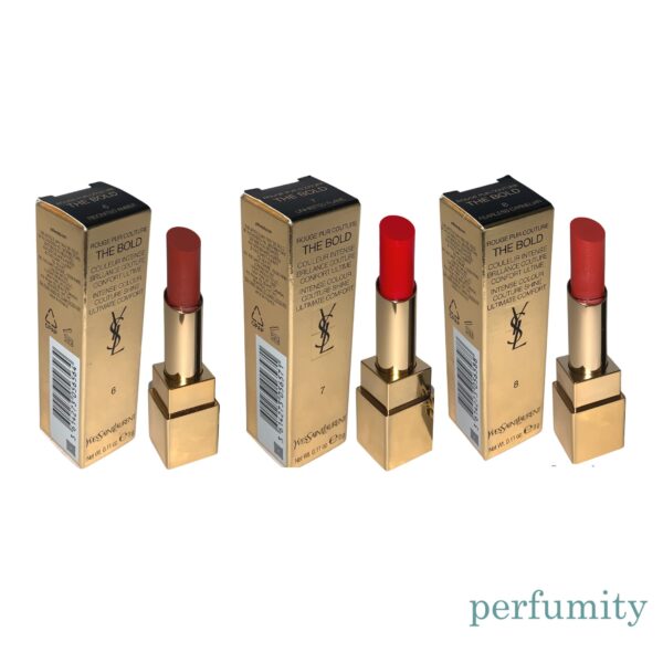 YSL Rouge Pur Couture Bold Lipstick Bundle Set NEW AUTHENTIC