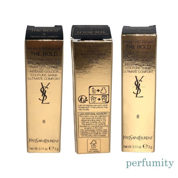 YSL Rouge Pur Couture Bold Lipstick Bundle Set NEW AUTHENTIC - Image 2