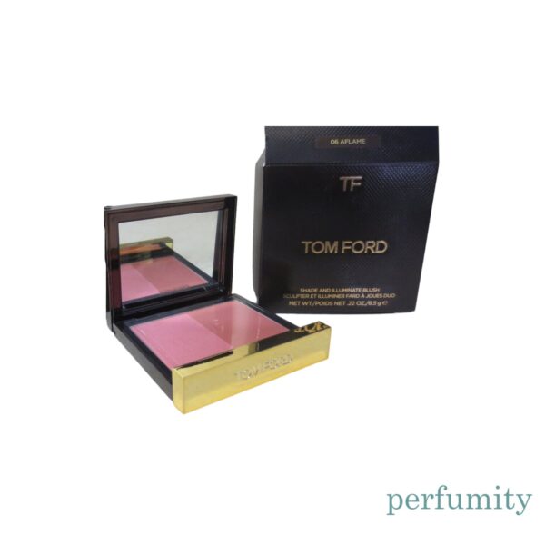TOM FORD Shade & Illuminate Blush Duo 06 AFLAME 0.22 oz / 6.5 g NEW AUTHENTIC