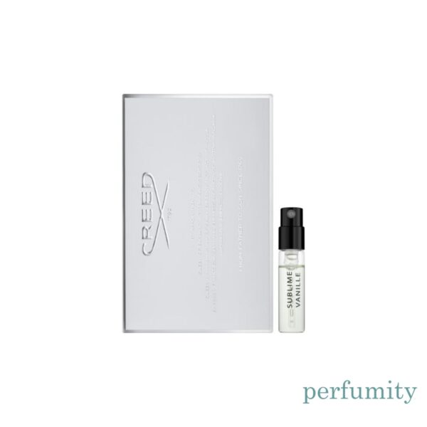 Creed Sublime Vanille 0.08 oz / 2.5 ml Eau De Parfum Sample Vial Spray NEW - Image 2