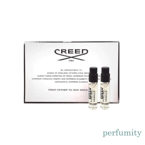 Lot 2 Creed Sublime Vanille 0.08 oz / 2.5 ml Eau De Parfum Sample Vial Spray NEW - Image 3