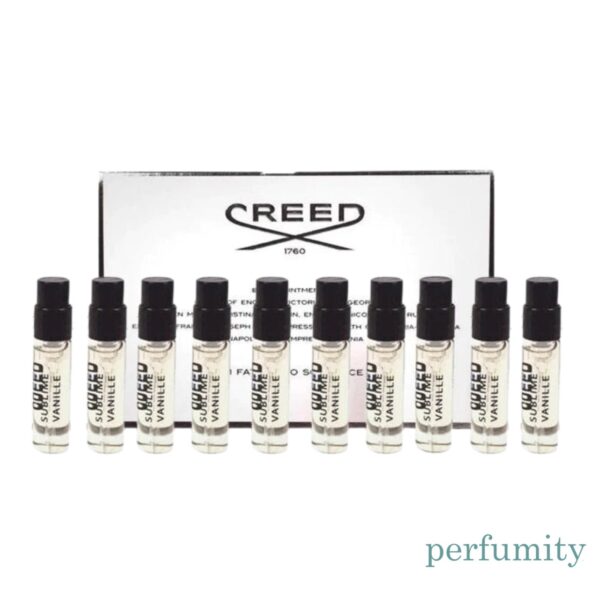 Lot 10 Creed Sublime Vanille 0.08 oz / 2.5 ml Eau De Parfum Sample Vial Spray - Image 3