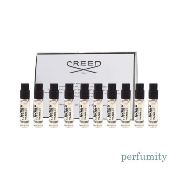 Lot 10 Creed Sublime Vanille 0.08 oz / 2.5 ml Eau De Parfum Sample Vial Spray