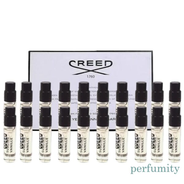 Lot 20 Creed Sublime Vanille 0.08 oz / 2.5 ml Eau De Parfum Sample Vial Spray