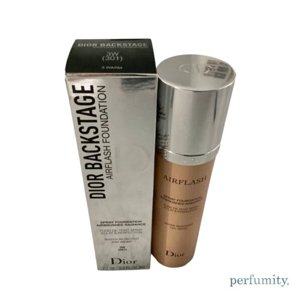 Dior Airflash Spray Foundation 3W (301) Radiant Finish 2.3 oz / 70 ml NEW