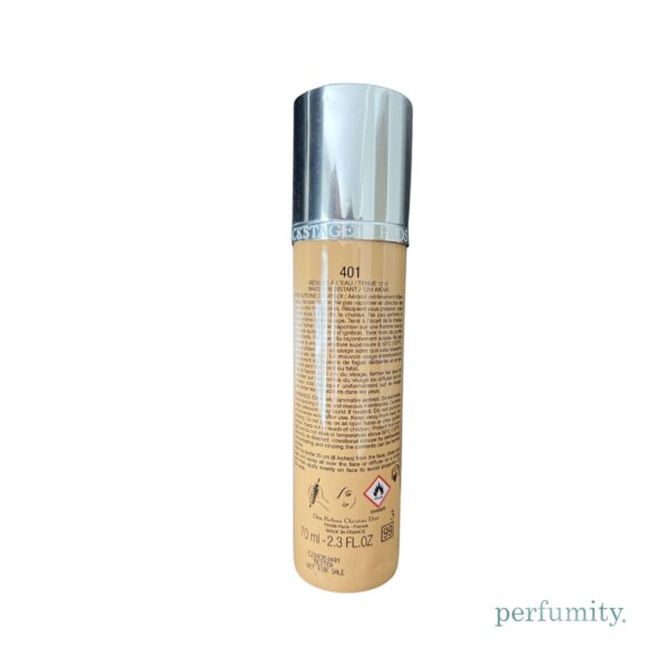 Dior Airflash Spray Foundation 401 Radiant Finish 2.3 oz / 70 ml NEW - Image 2