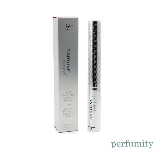 IT Cosmetics Tightline Waterproof 3-in-1 Black Primer Eyeliner Mascara BLACK NEW