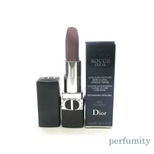 Dior Rouge Dior Refillable Lipstick 943 Euphoric Matte 0.12 oz / 3.5 g NEW