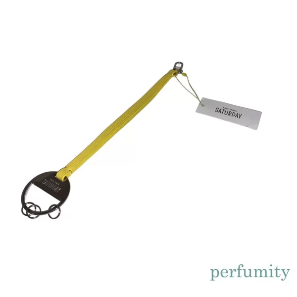 Kate Spade Saturday Yellow Hook Up Keychain NEW AUTHENTIC - Image 2