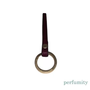 Kate Spade Saturday Maroon Hook Up Keychain NEW AUTHENTIC