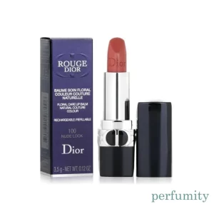 Dior Rouge Dior Refillable Lipstick 100 Nude Look 0.12 oz / 3.5 g NEW