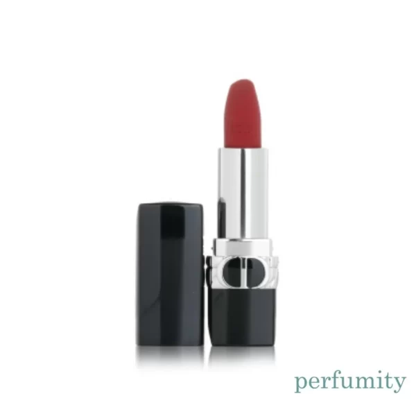 Dior Rouge Dior Refillable Lipstick 999 Matte 0.12 oz / 3.5 g NEW - Image 2