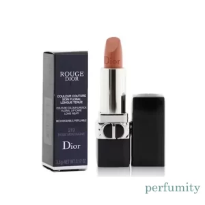 Dior Rouge Dior Refillable Lipstick 219 Rose Montaigne Satin 0.12 oz / 3.5 g NEW