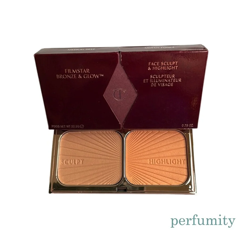 Charlotte Tilbury Filmstar Bronze Glow Contour Duo Medium Deep NEW Perfumity