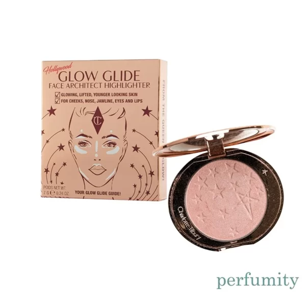 Charlotte Tilbury Glow Glide Face Architect Highlighter Pillow Talk Glow 0.24 oz