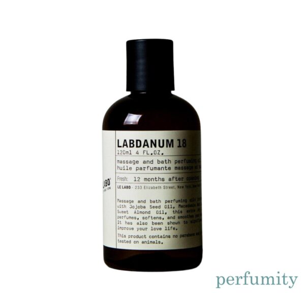 Le Labo Labdanum 18 Massage and Bath Perfuming Oil 4 fl oz / 120 ml NEW
