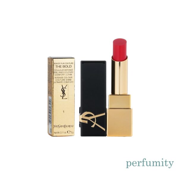 Yves Saint Laurent Rouge Pur Couture THE BOLD 1 Le Rouge 0.11 oz / 3 g NEW