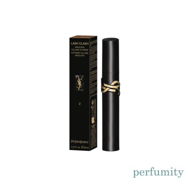 Yves Saint Laurent Lash Clash Extreme Volume Mascara #2 Uninhibited Brown NEW